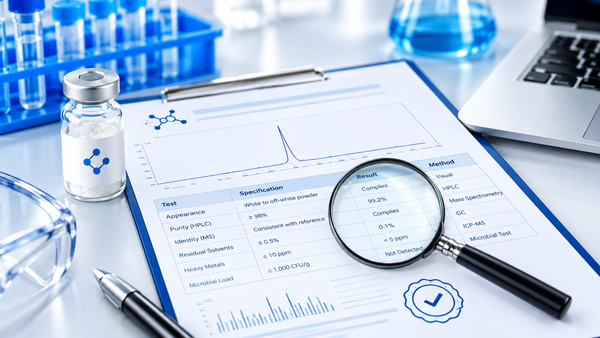 How to Read a Peptide Certificate of Analysis (Without Taking the Supplier's Word for It)