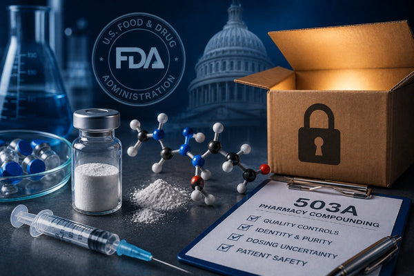 KPV: Quality Controls, FDA’s Limits, and What Happens Once the Box Is Open