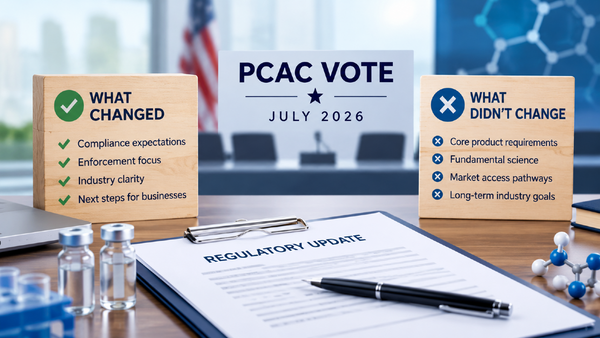 What the July 2026 PCAC Vote Actually Changed for Your Business - And What It Didn't